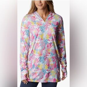 NWT Columbia Women's Summerdry Coverup Printed Tunic Size Médium